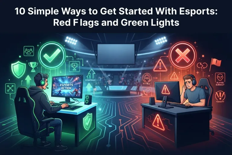 Featured image for: 10 Simple Ways to Get Started With Esports: Red Flags and Green Lights