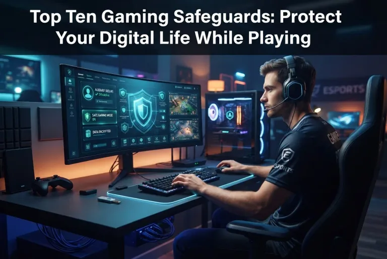 Featured image for: Top Ten Gaming Safeguards: Protect Your Digital Life While Playing