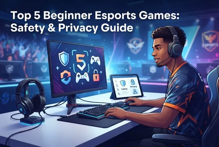 Featured image for: Top 5 Beginner Esports Games: Safety & Privacy Guide