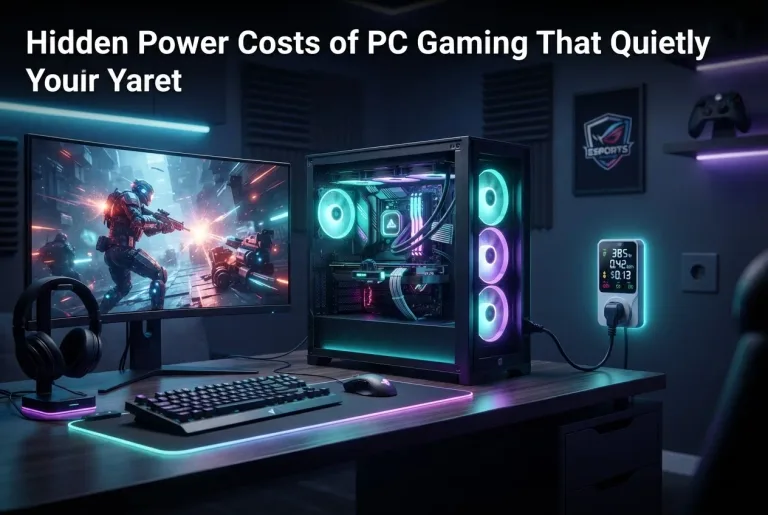 Featured image for: Hidden Power Costs of PC Gaming That Quietly Drain Your Wallet