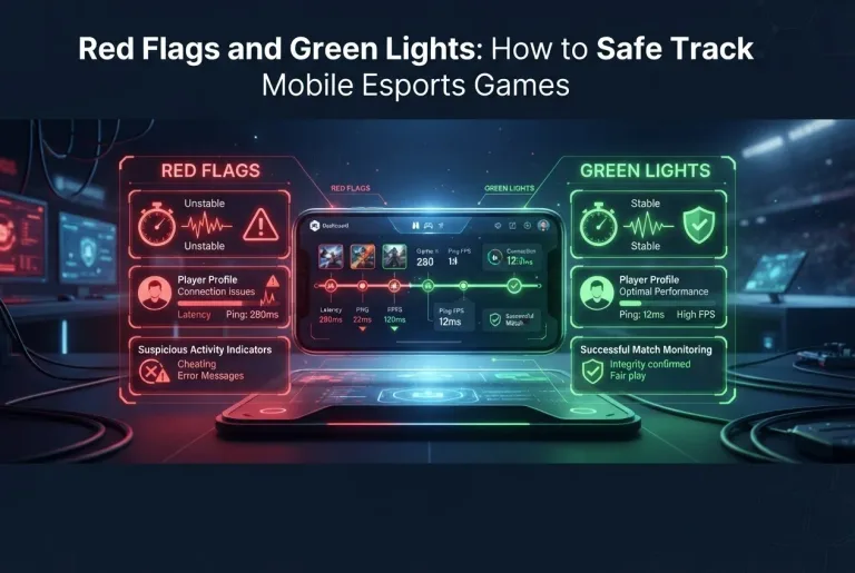 Featured image for: Red Flags and Green Lights: How to Safe Track Mobile Esports Games