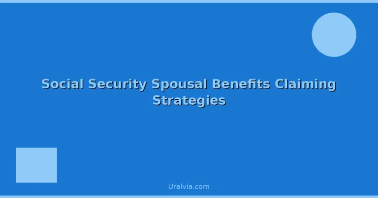 Featured: Social Security Spousal Benefits Claiming Strategies