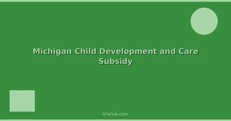 Featured: Michigan Child Development and Care Subsidy