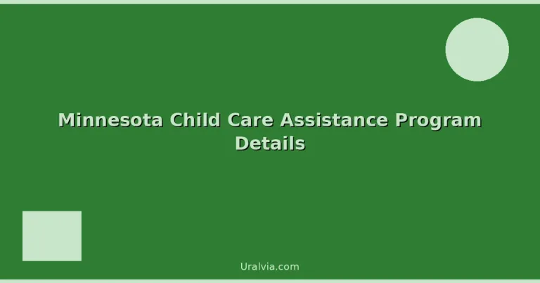 Featured: Minnesota Child Care Assistance Program Details