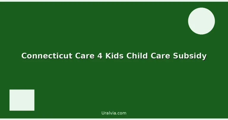 Featured: Connecticut Care 4 Kids Child Care Subsidy