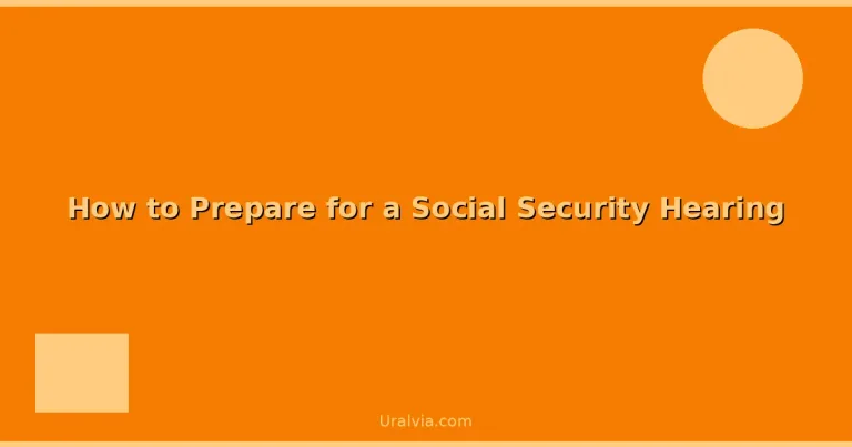 Featured: How to Prepare for a Social Security Hearing