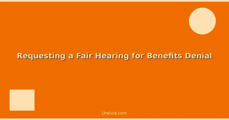 Featured: Requesting a Fair Hearing for Benefits Denial