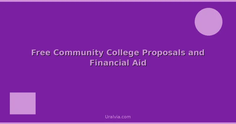 Featured: Free Community College Proposals and Financial Aid