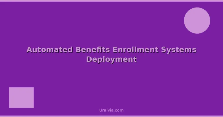 Featured: Automated Benefits Enrollment Systems Deployment