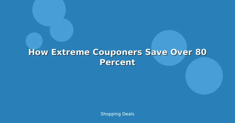 Featured: How Extreme Couponers Save Over 80 Percent