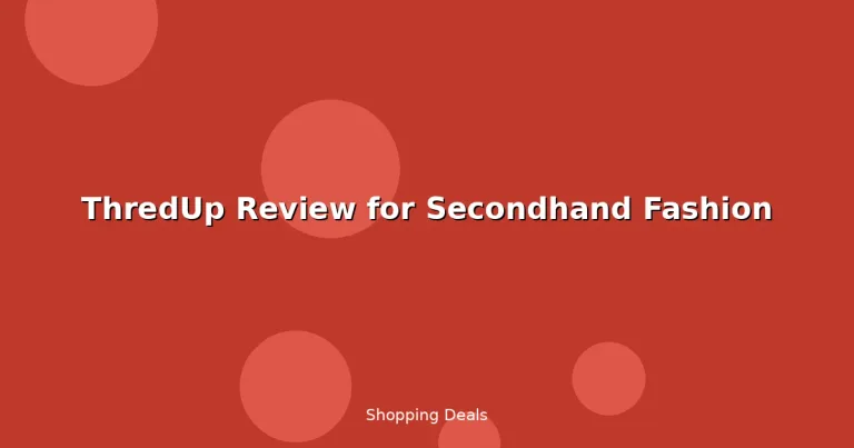 Featured: ThredUp Review for Secondhand Fashion