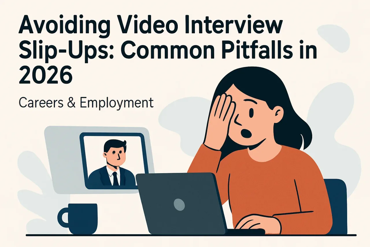 Featured image for: Avoiding Video Interview Slip-Ups: Common Pitfalls in 2026