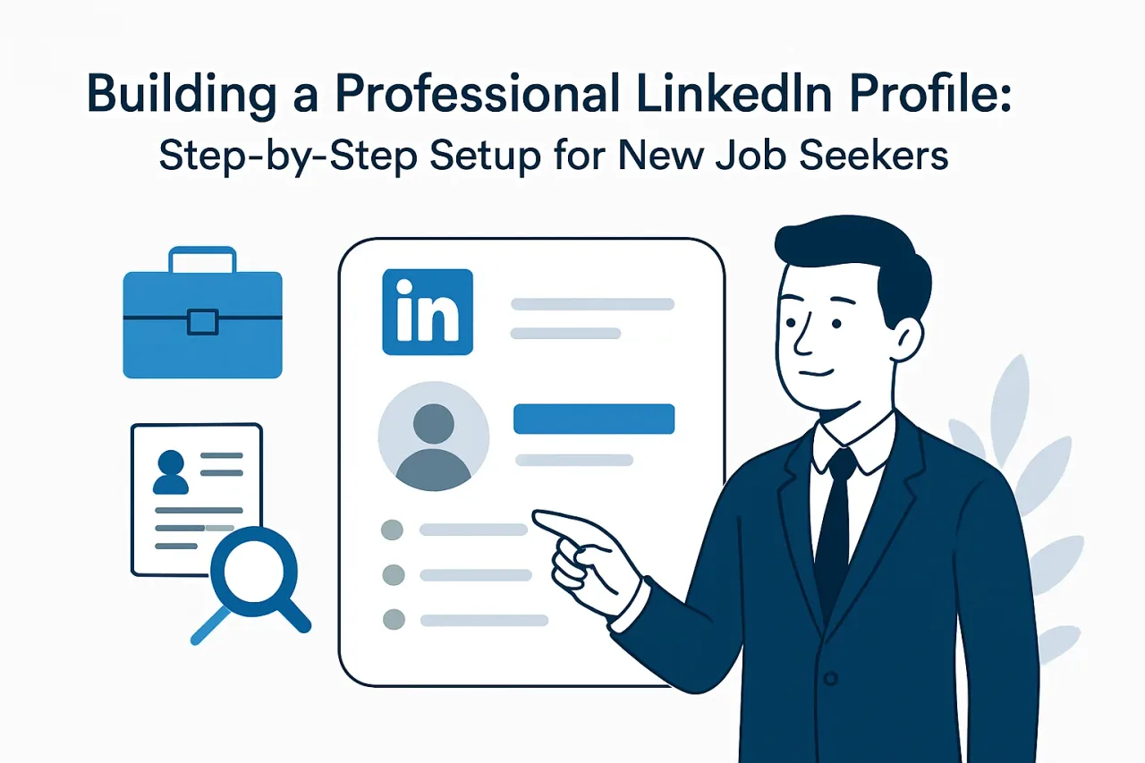 Featured image for: Building a Professional LinkedIn Profile: Step-by-Step Setup for New Job Seekers