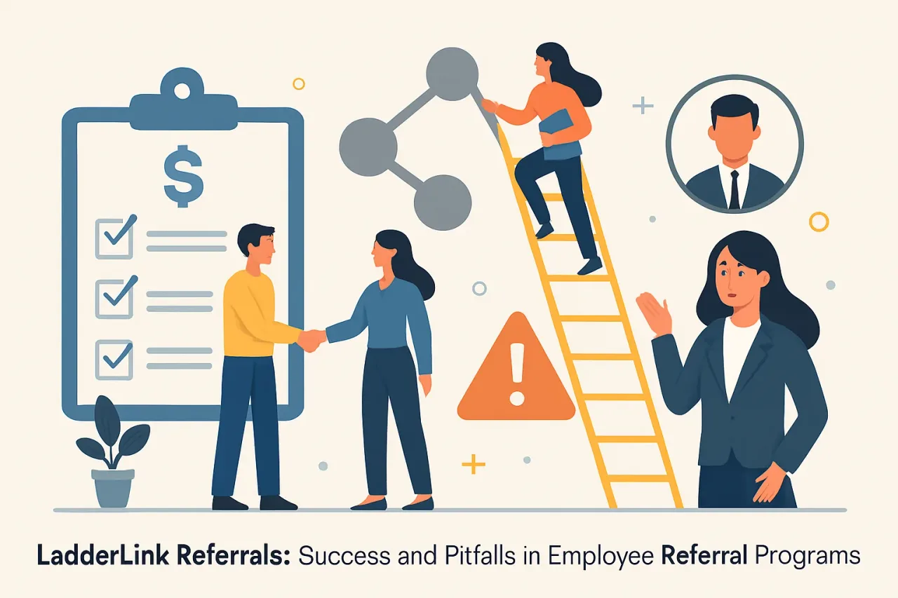Featured image for: LadderLink Referrals: Success and Pitfalls in Employee Referral Programs