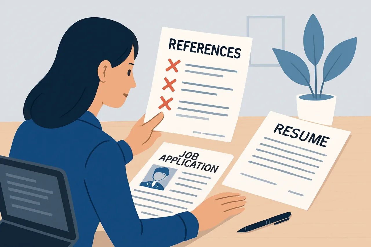 Featured image for: Avoiding Reference Mistakes on Job Applications: Insight for 2026