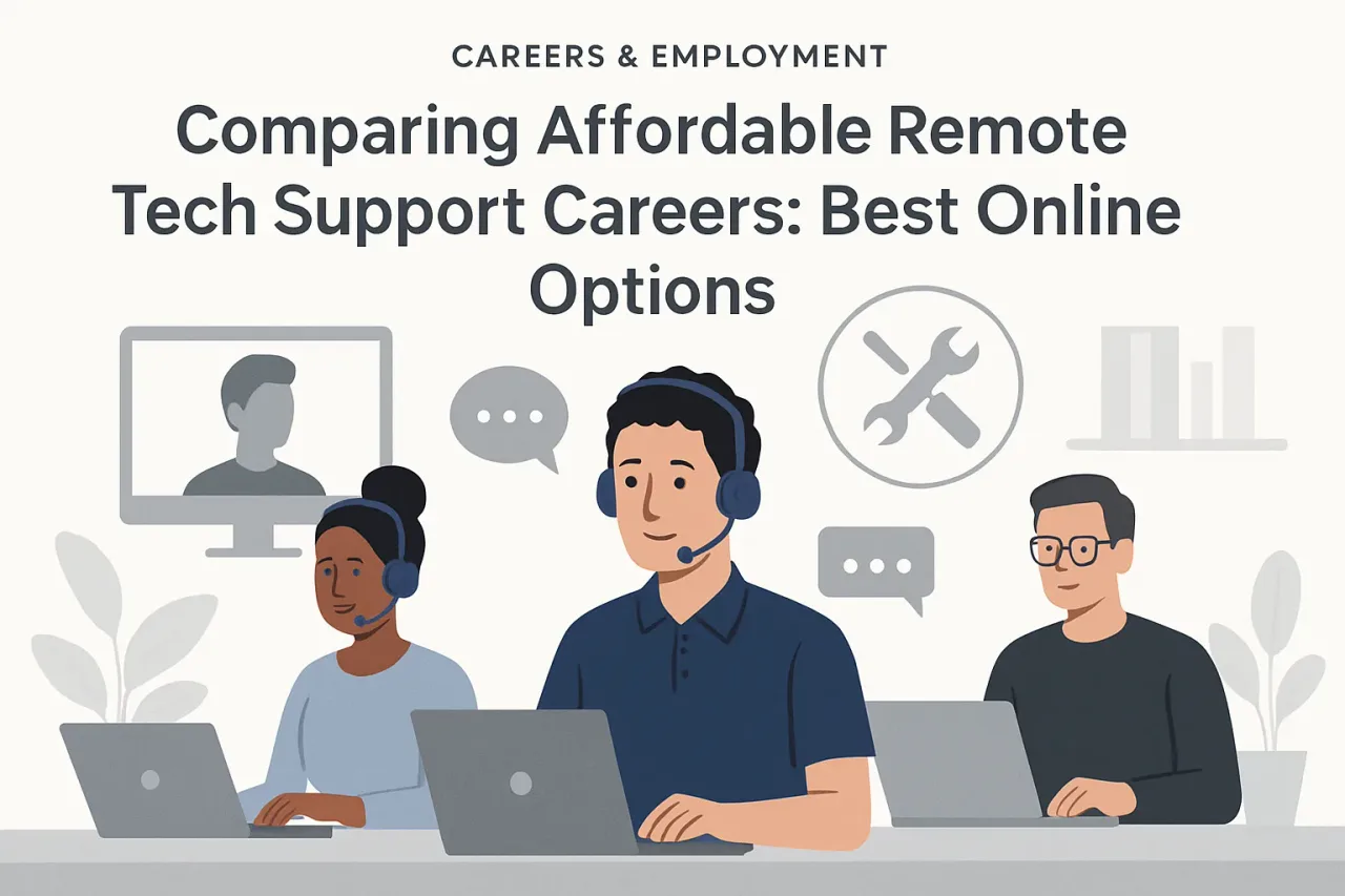 Featured image for: Comparing Affordable Remote Tech Support Careers: Best Online Options
