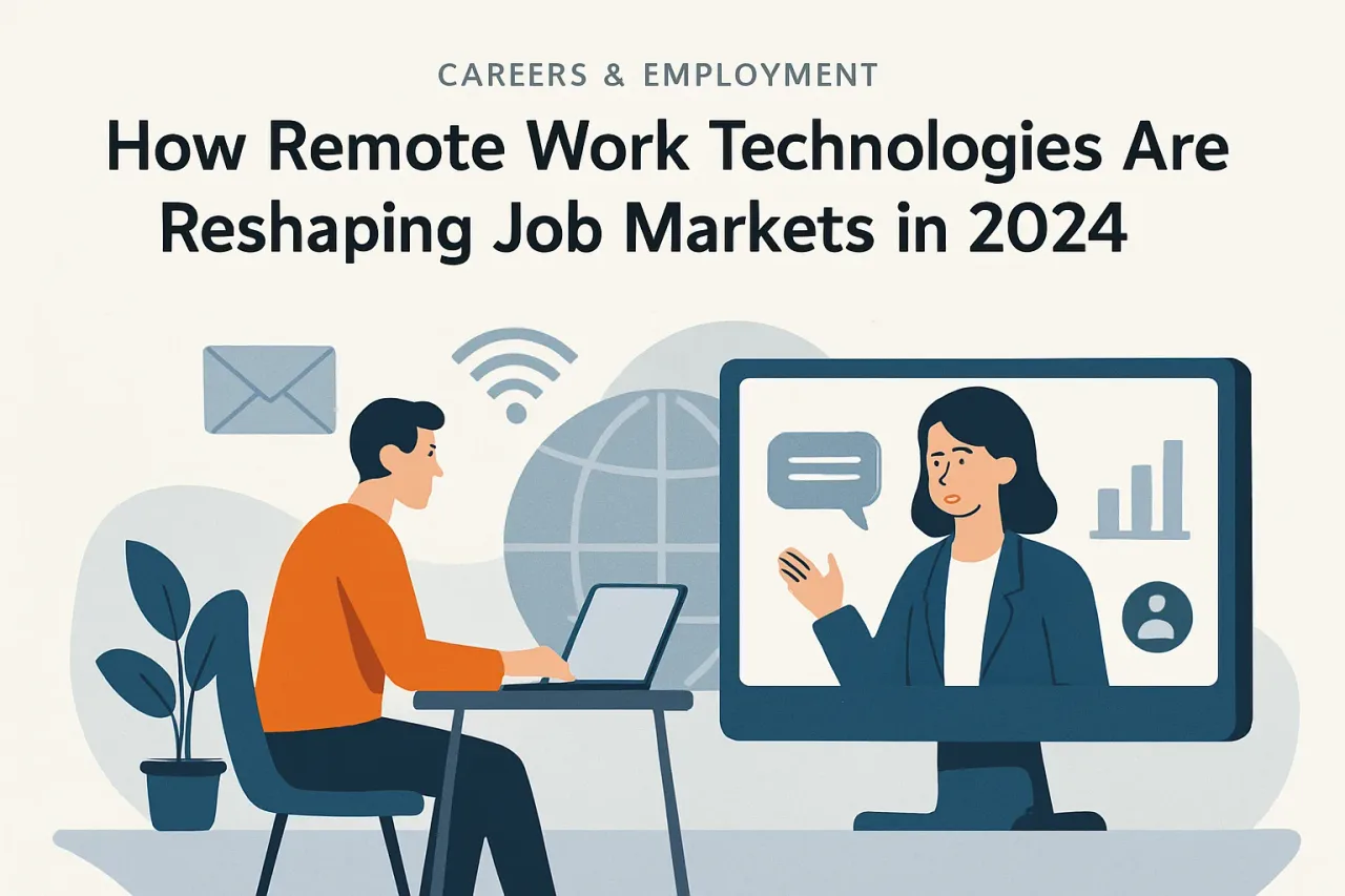 Featured image for: How Remote Work Technologies Are Reshaping Job Markets in 2024