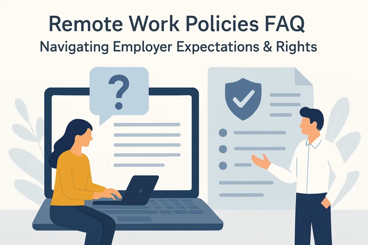 Featured image for: Remote Work Policies FAQ: Navigating Employer Expectations & Rights