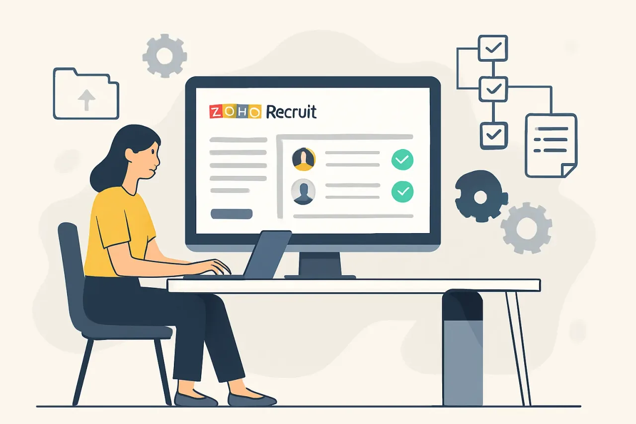 Featured image for: Optimizing Applicant Tracking with Zoho Recruit: Workflows and Tools Explored