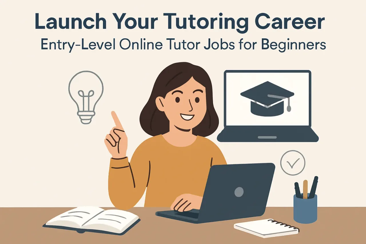 Featured image for: Launch Your Tutoring Career: Entry-Level Online Tutor Jobs for Beginners