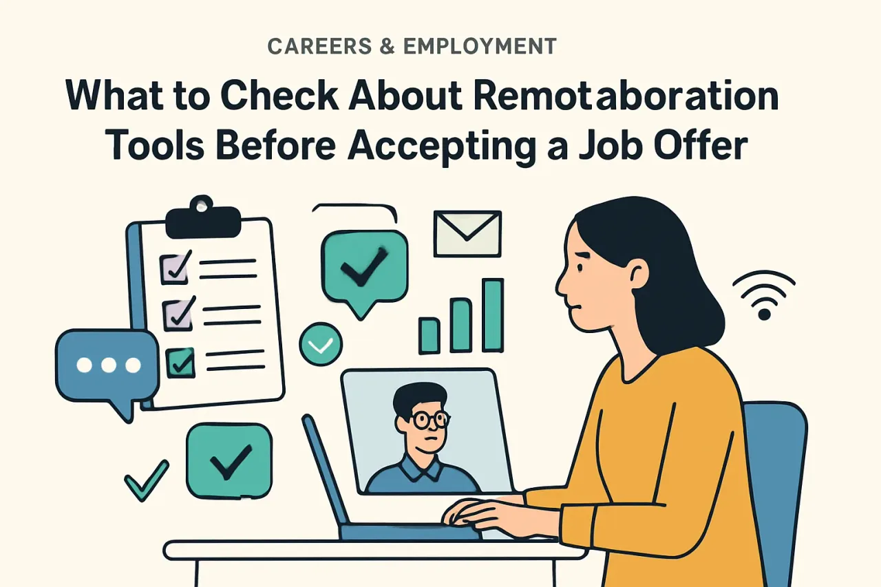 Featured image for: What to Check About Remote Collaboration Tools Before Accepting a Job Offer