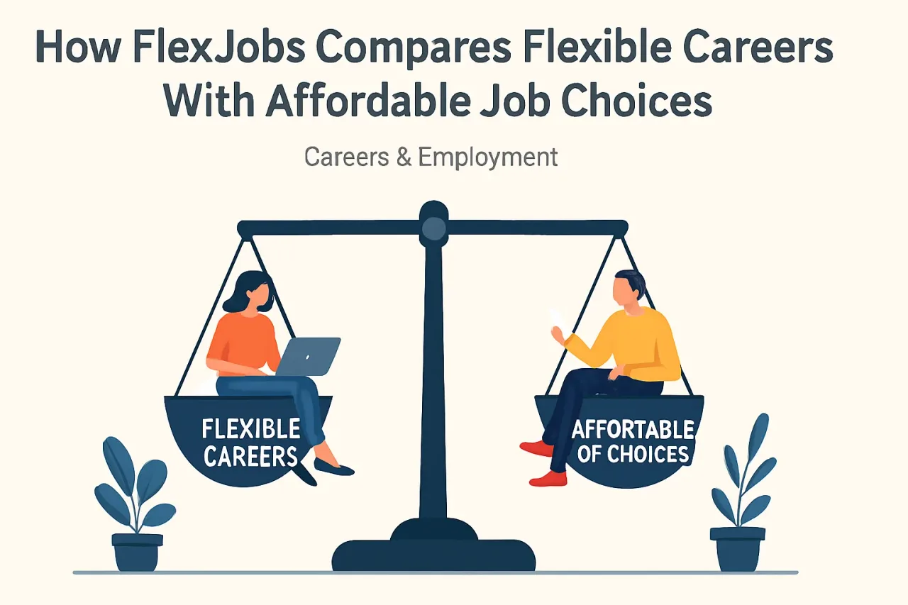 Featured image for: How FlexJobs Compares Flexible Careers With Affordable Job Choices