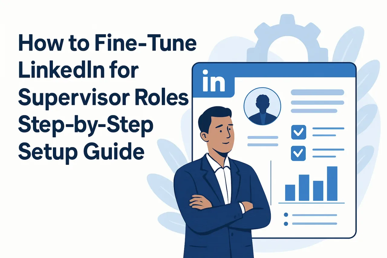 Featured image for: How to Fine-Tune LinkedIn for Supervisor Roles: Step-by-Step Setup Guide