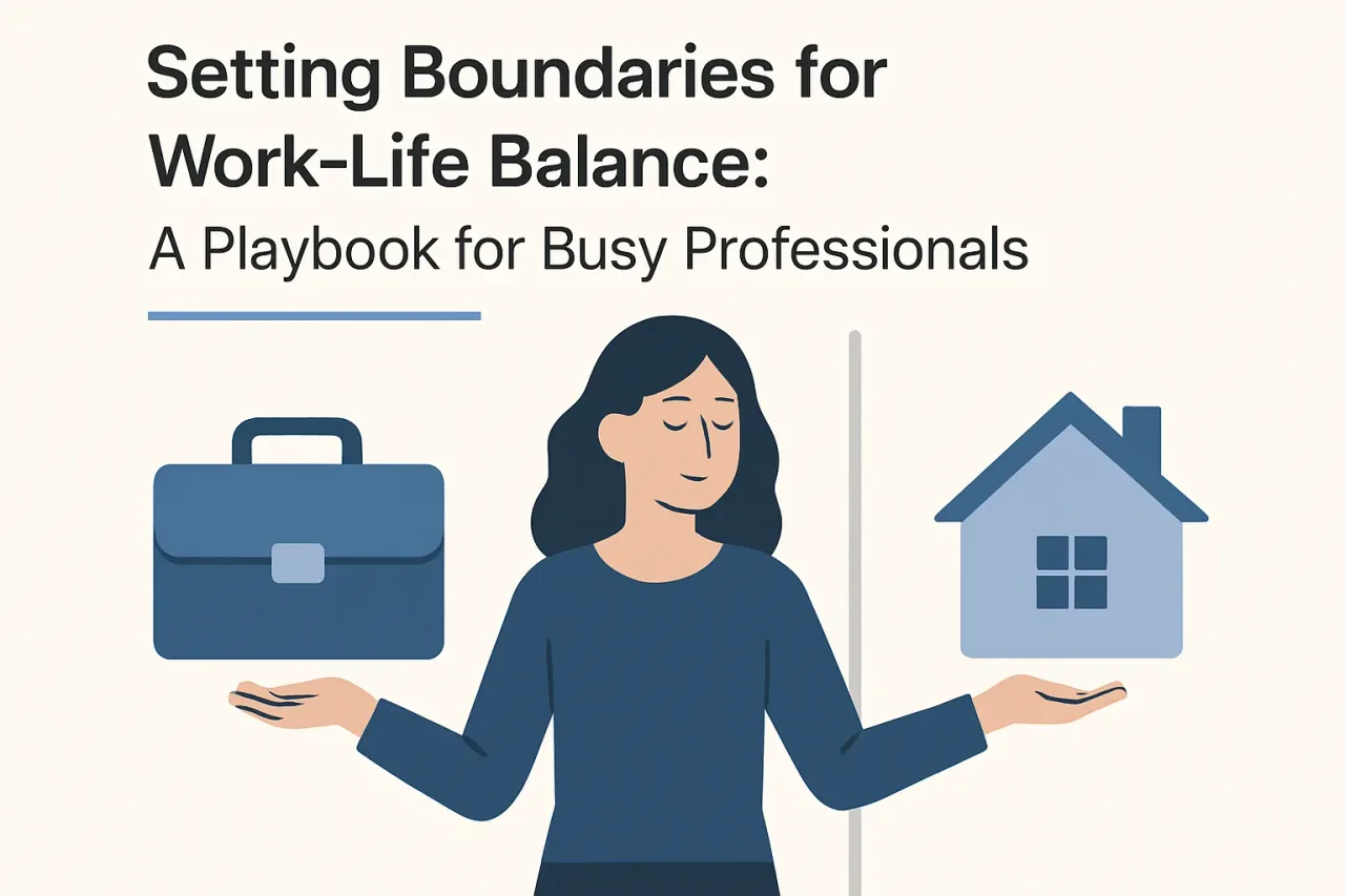 Featured image for: Setting Boundaries for Work-Life Balance: A Playbook for Busy Professionals