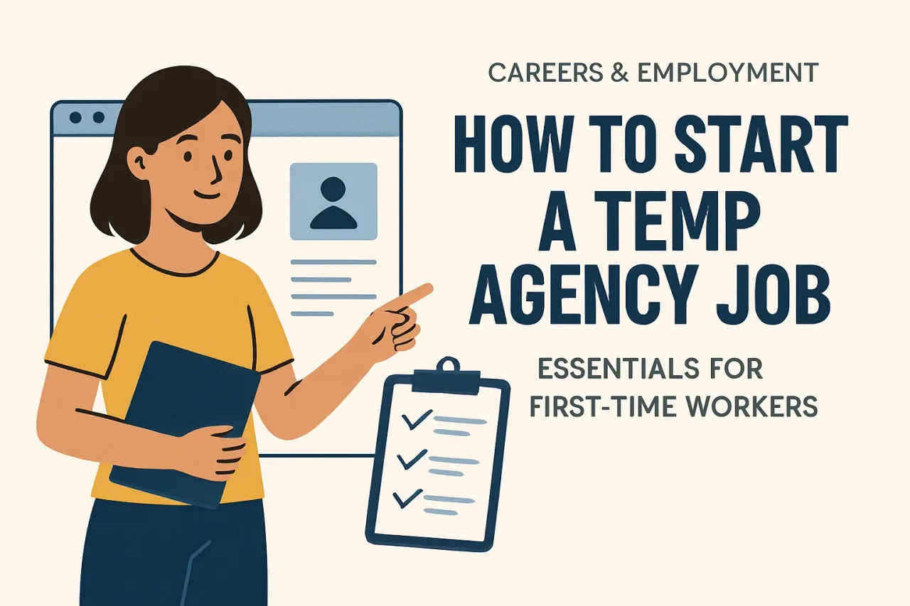 Featured image for: How to Start a Temp Agency Job: Essentials for First-Time Workers