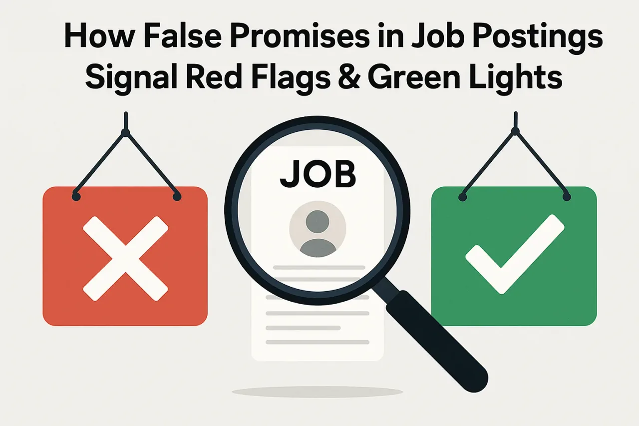Featured image for: How False Promises in Job Postings Signal Red Flags & Green Lights