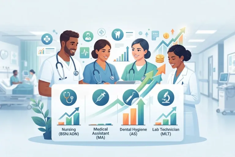 Featured image for: Affordable Healthcare Careers: Training Costs Compared