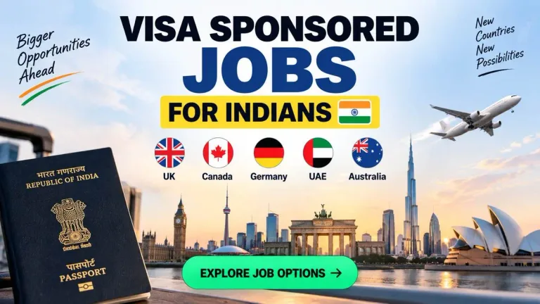 india visa sponsored jobs cover under 100kb