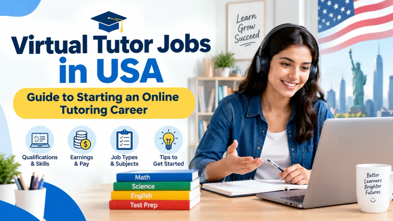 Virtual tutor jobs in usa