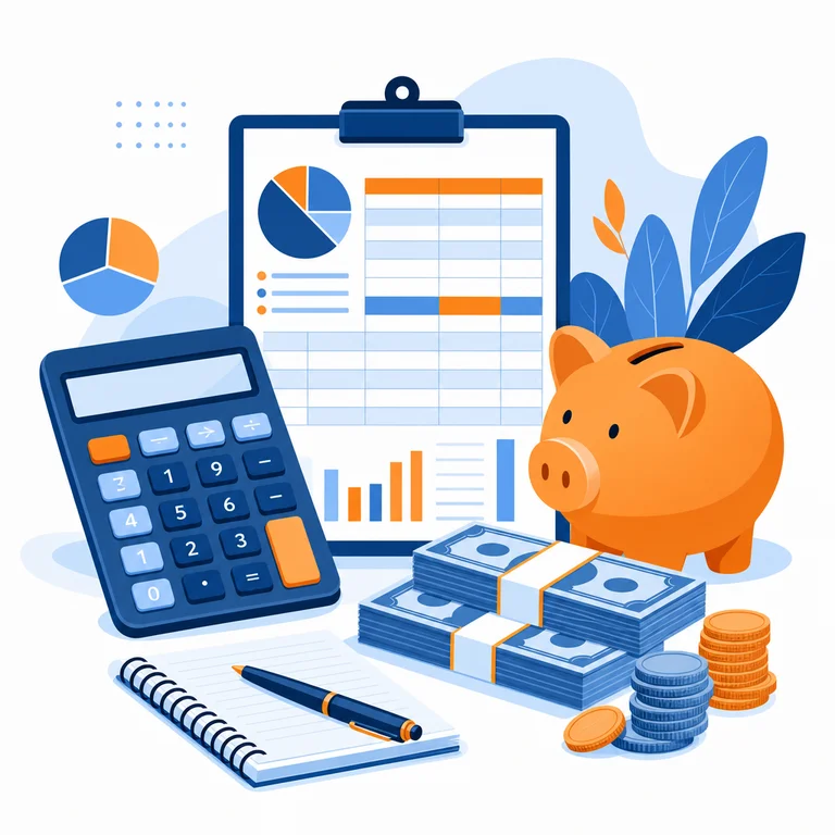 financial audit checklist illustration