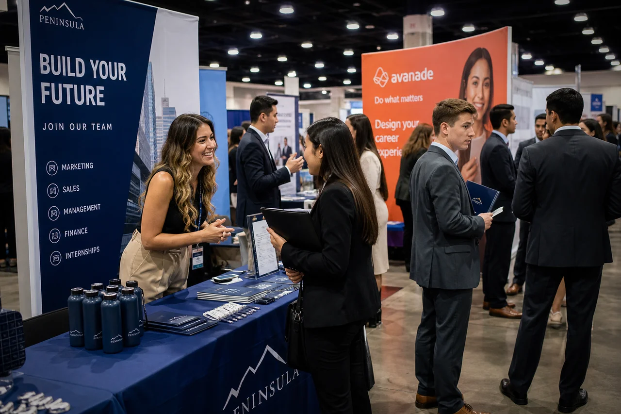 Featured image for article: Career Fair Strategies Maximize Employer Connections