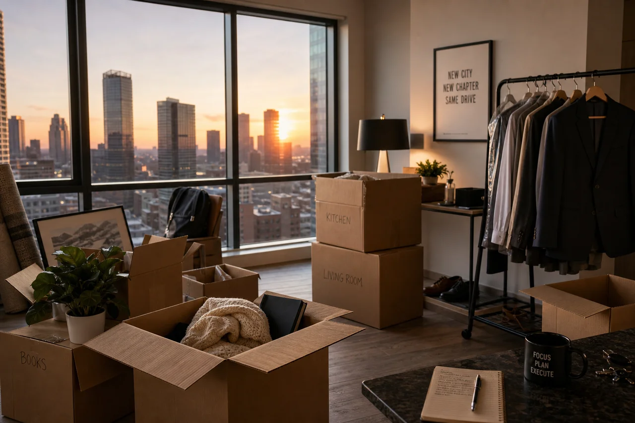 Featured image for article: Relocating For Work Complete Decision Framework