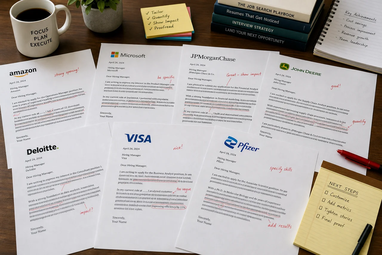 Featured image for article: Cover Letter Examples Different Industries Formats