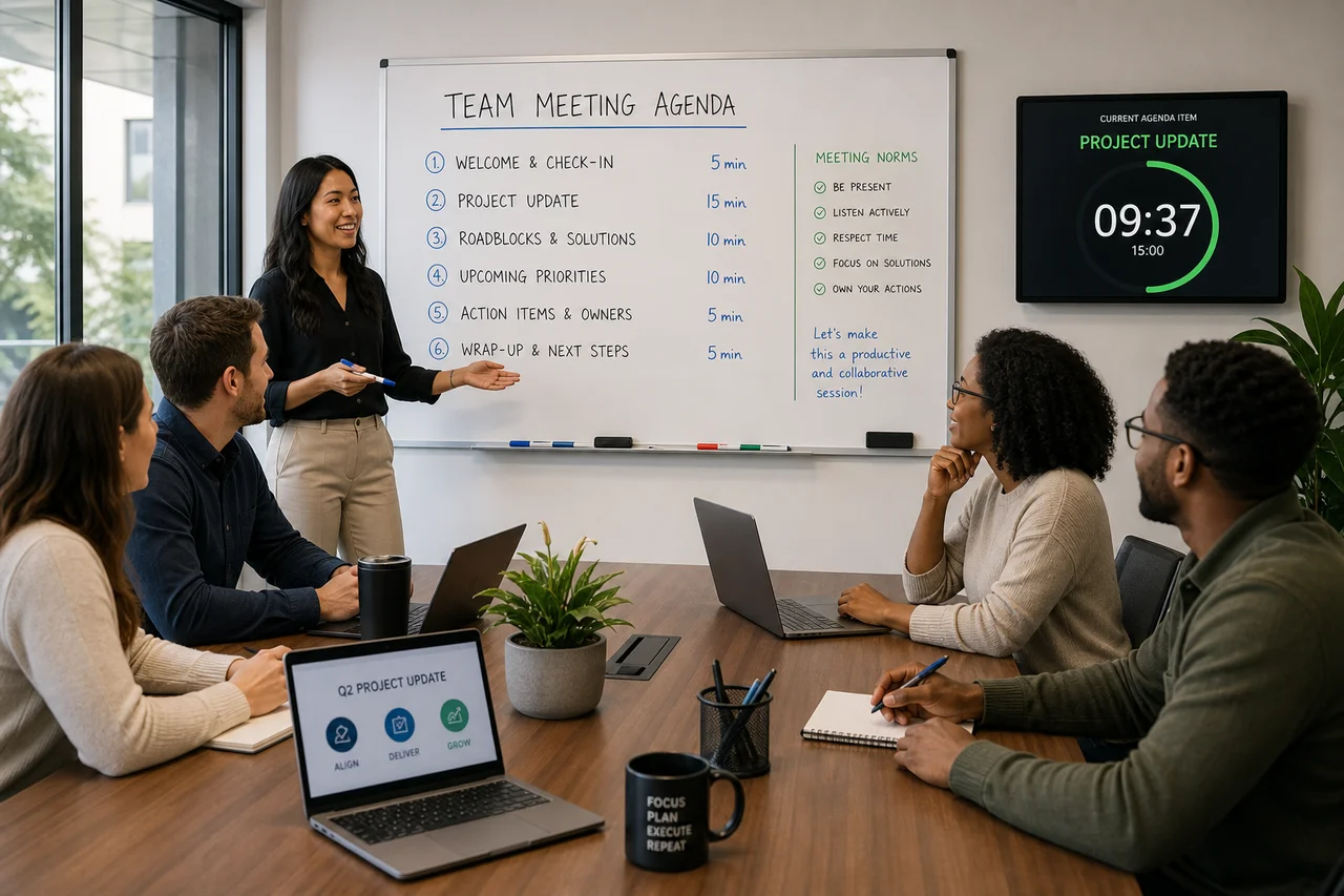 Featured image for article: Meeting Productivity Strategies Stop Wasting Time
