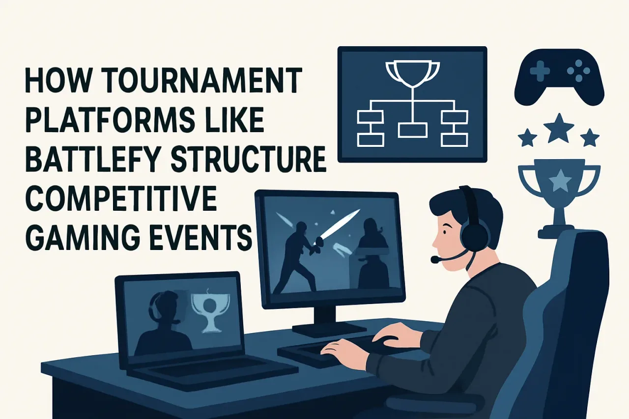 Featured image for: How Tournament Platforms Like Battlefy Structure Competitive Gaming Events