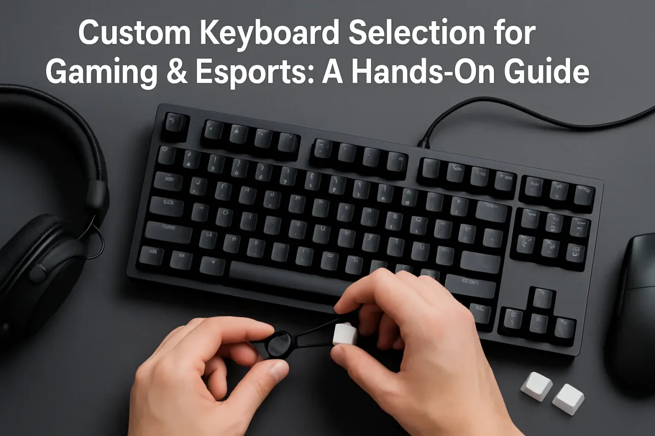 Featured image for: Custom Keyboard Selection for Gaming & Esports: A Hands-On Guide