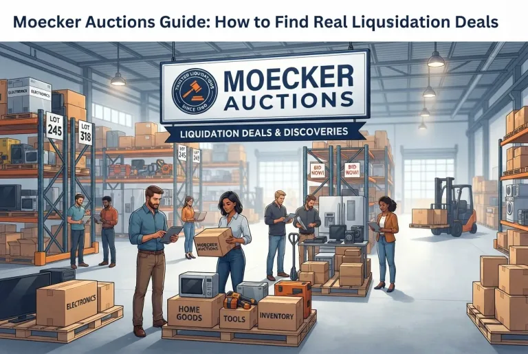 Featured image for: Moecker Auctions Guide: How to Find Real Liquidation Deals