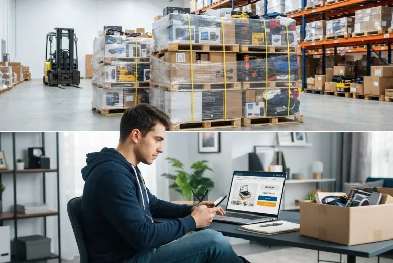 Featured image for: Liquidation Pallets vs Auction Sites: Your Weekend Sourcing Project