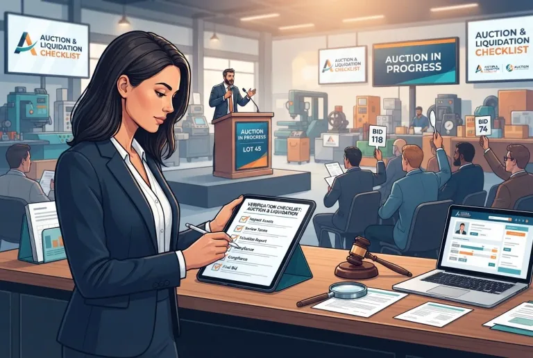 Featured image for: Auctions & Liquidations Checklist: What to Verify Before You Commit