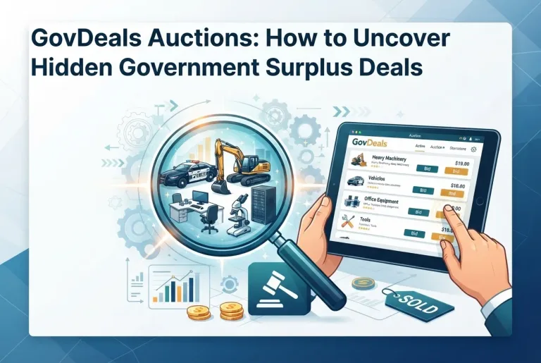 Featured image for: GovDeals Auctions: How to Uncover Hidden Government Surplus Deals