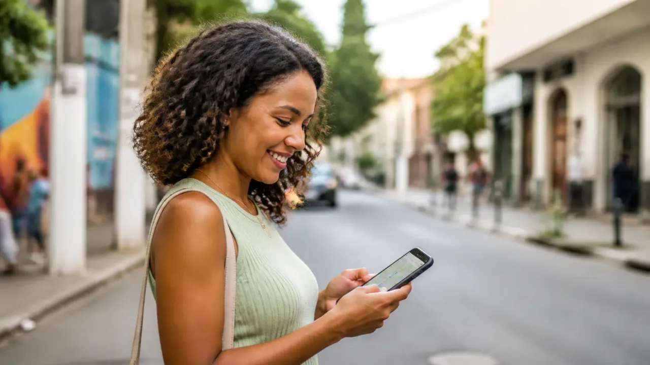 Como escolher um app de mapas para o dia a dia — imagem editorial humanizada