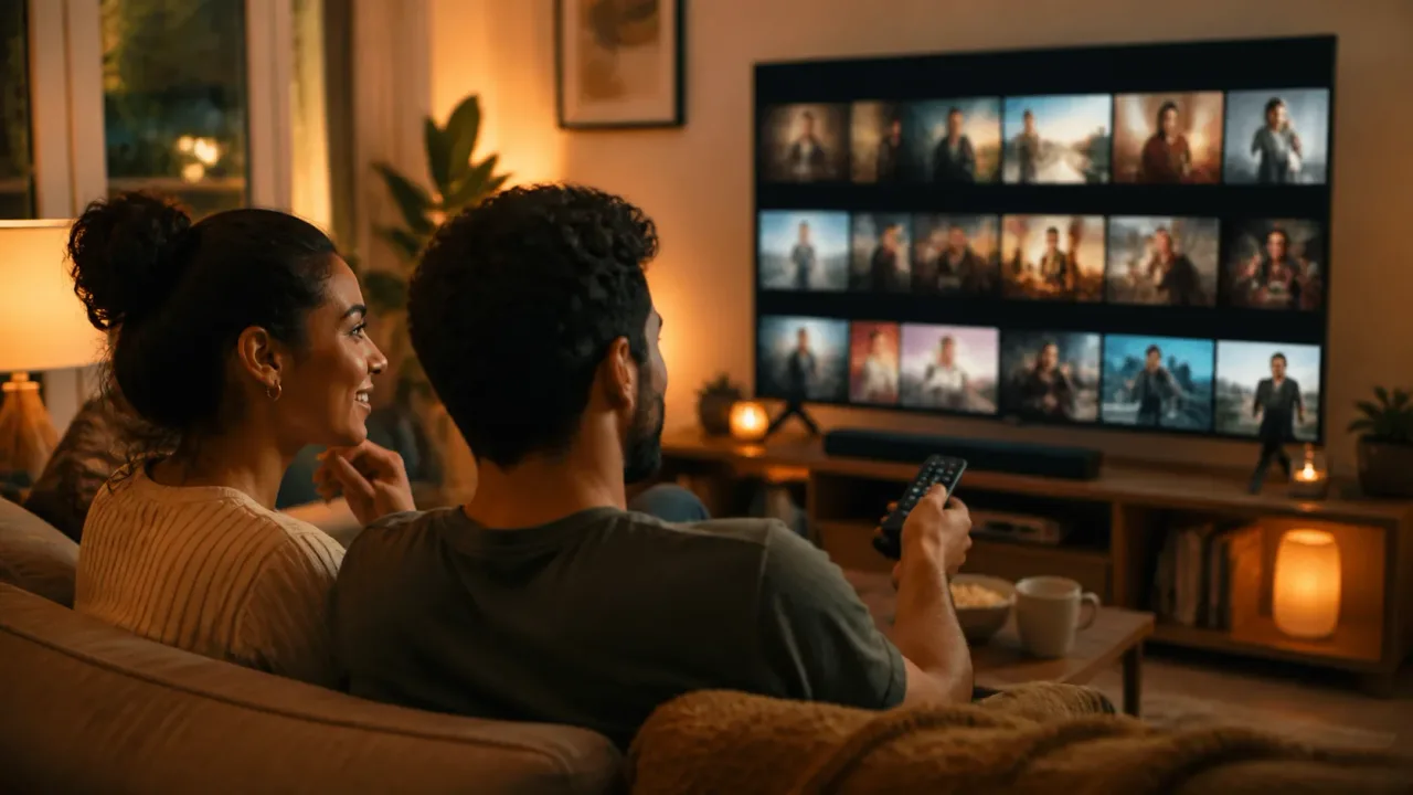 Como montar um combo de streaming para a sua rotina — imagem editorial humanizada