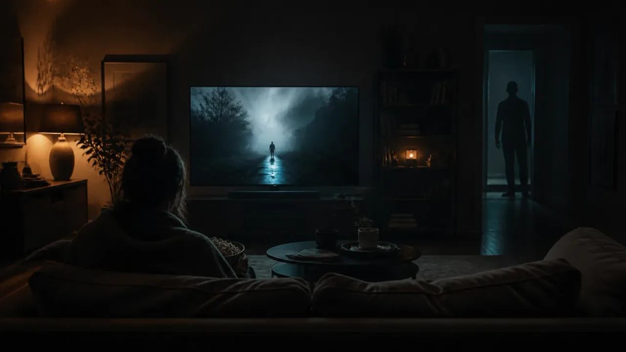 Como organizar uma lista de filmes e séries para assistir — imagem editorial humanizada