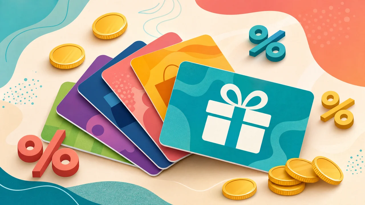 Featured: Gift Card Discounts That Let You Pay Less Than Face Value at Top Retailers