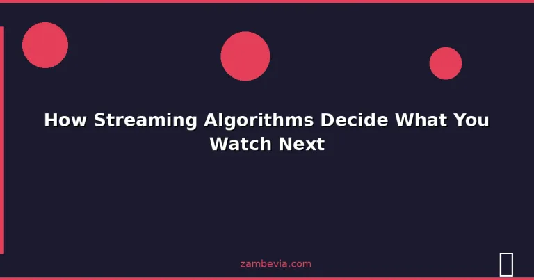 Featured: How Streaming Algorithms Decide What You Watch Next
