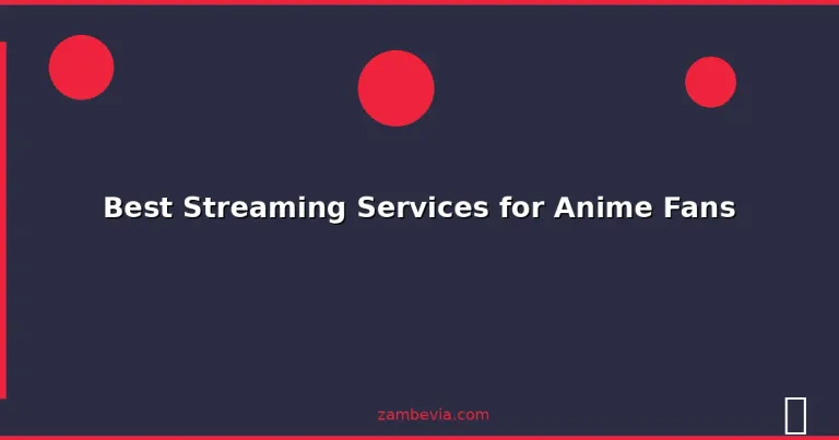 Featured: Best Streaming Services for Anime Fans